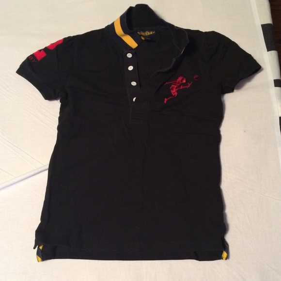 RUGBY RALPH LAUREN Collared Short Sleeve Shirt M - Picture 1 of 6